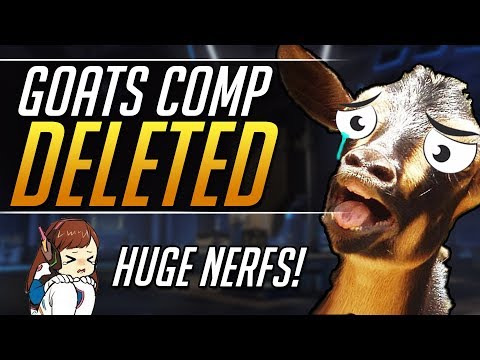 GOATS COMP and Brigitte OFFICIALLY DEAD! Overwatch Meta Analysis