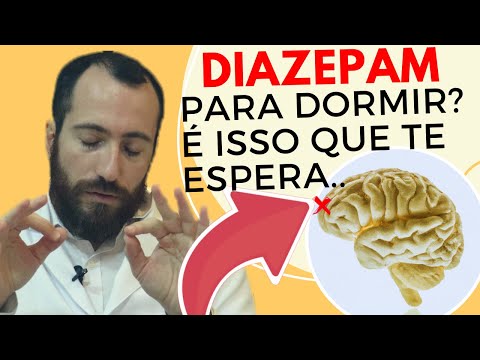 Diazepam para dormir, faz mal ou não faz?