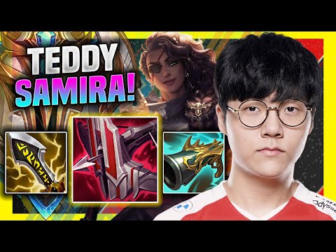 TEDDY IS SO GOOD WITH SAMIRA! - T1 Teddy Plays Samira ADC vs Ezreal! | Season 11