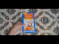 Winnie The Pooh And Tigger Too VHS Review