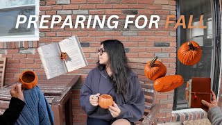 PREPARING FOR FALL | personal curriculums, bucket list, and more 🍁