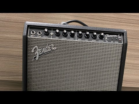 Fender Champion II 50 2-Channel 50-Watt 1x12" Guitar Combo 2024 - Present - Black image 5