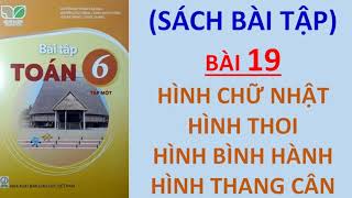 [SBT Scan] ✅ Bài 19. Hình chữ nhật. Hình thoi. Hình bình hành. Hình thang cân