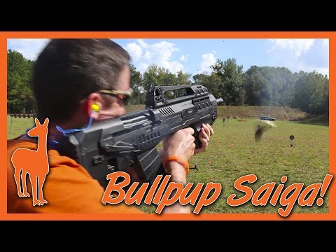 TriStar Compact 12 Gauge at IV8888 Range Day: Bullpup Saiga