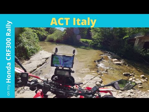Riding the ACT Italy with my son, day 1
