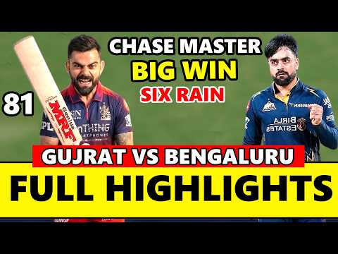 Royal Challengers Bengaluru vs Gujarat Titans ipl Match Full Highlights 2026
