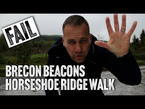 FAILED attempt to walk the Brecon Beacons Horseshoe Ridge