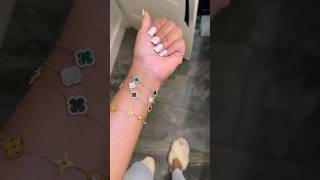 Y’all these Van CLEEF dupes are at TJ MAXX jewelry counter! #vancleef #dupes