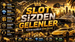 🏆 SLOT OYUNLARI SİZDEN GELENLER ! 🎰 Büyük Kazançlar 💎 Kazandıran Slot 