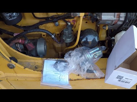 John Deere 310 Replace Fuel Pump