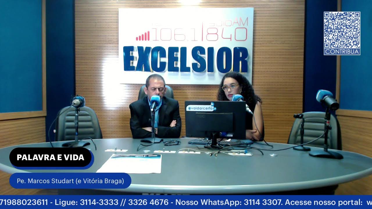 PALAVRA E VIDA - PE. MARCUS STUDART (Partic. Vitória Braga) 21/10/2024