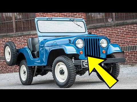 Even at 70 HP & Leaf Springs, the 1955 Willys Jeep CJ-5 Shocked Everyone Climbing 45-Degree Slopes