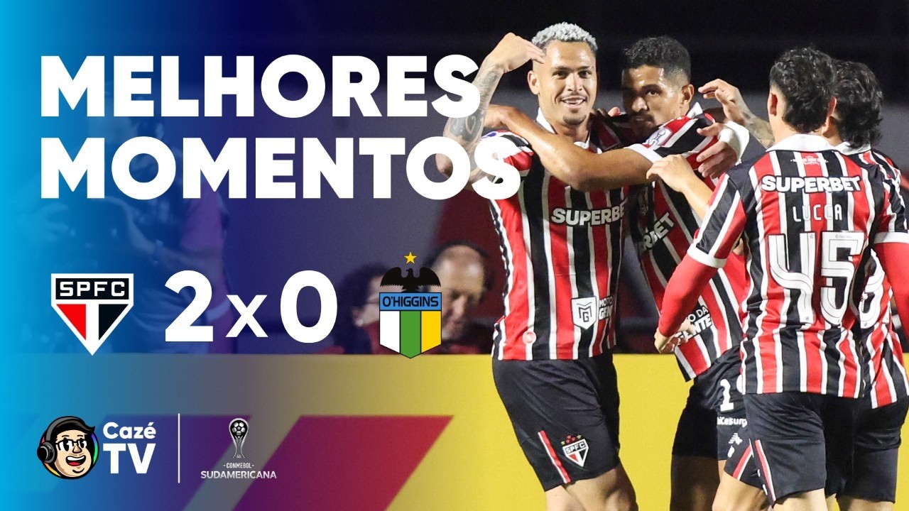 MELHORES MOMENTOS: SÃO PAULO 2 X O O'HIGGINS | CONMEBOL SULAMERIACANA 2026 | FASE DE GRUPOS
