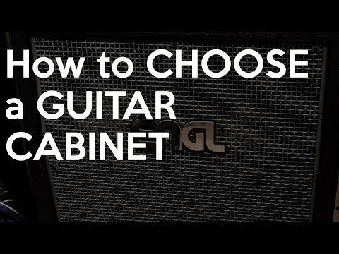 How to Choose a GUITAR CABINET | Spectresoundstudios TUTORIAL