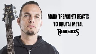 ALTER BRIDGE and CREED Guitarist Mark Tremonti's Brutal Metal Reaction - MetalSucks