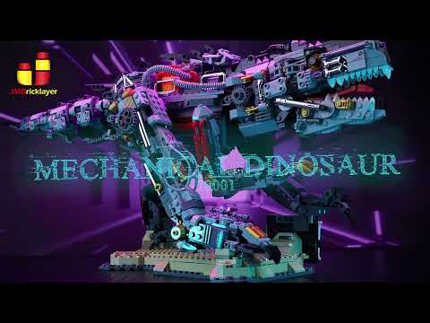JMBricklayer Mechanical T-Rex Dinosaur 70001 (Enhanced Version)