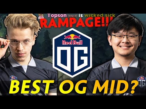 Who is BEST OG MID? Topson vs Midone RAMPAGE
