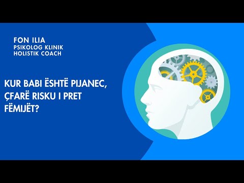 Kur babi është pijanec, çfarë risku i pret fëmijët?