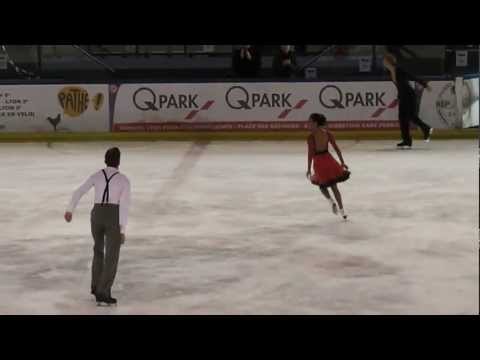 Estelle ELIZABETH et Romain LEGAC - International Trophy of Lyon 2013 - FD