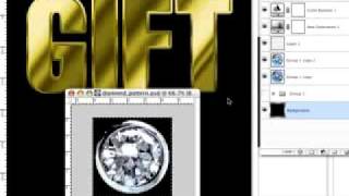 Photoshop Tutorial - How to Make Bling Text