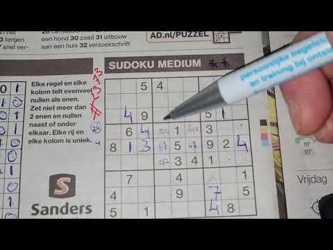 Too much to handle! (#2373) Medium Sudoku puzzle. 02-24-2021 part 2 of 3