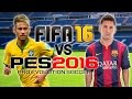 FIFA 16 vs PES 2016 | E3 Trailer Gameplay 