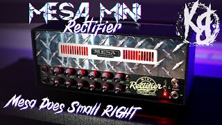 Video thumbnail for Mesa Mini Rectifier - They Got This One Right!! by Kyle Bull