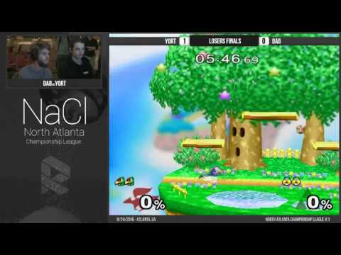 NaCl September - Losers Finals - Yort (Falco) vs DAB (Sheik)