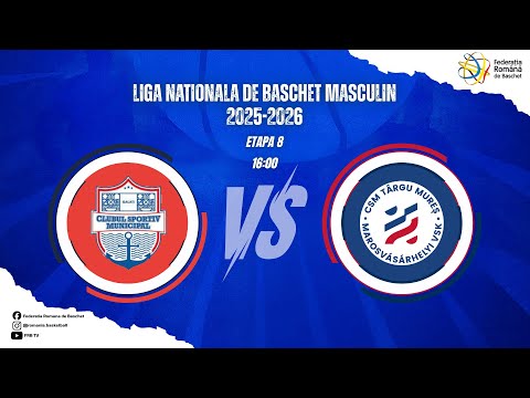 Liga Nationala de Baschet Masculin 25/26 -  CSM Galați vs CSM Târgu Mureș