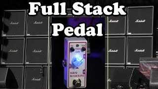 preview picture of video 'FULL STACK pedal - DRY Martini by Tone City Audio'