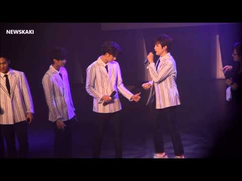Sandeul's pelvis dance - Let's Fly with B1A4 Special Fanmeeting in Malaysia