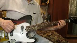 Video thumbnail for Demo Guitar Jolana Iris (Test) by nafparff52 Разбор песен на гитаре