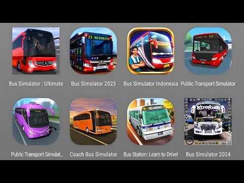 Bus Games:Bus Simulator Ultimate,Bus Simulator Indonesia,Bus Simulator 2023,Coach Bus Simulator