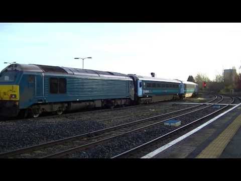 The ATW WAG departs Chester with 82308 and 67001 30/11/13