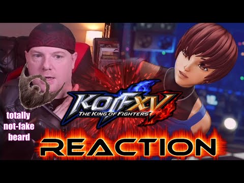 Krimson KB Reacts: KOF XV｜CHRIS｜Trailer #15【TEAM OROCHI】