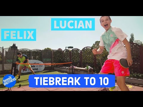 Felix VS Lucian | Tiebreak to 10 | Home Tennis Edition EP.2