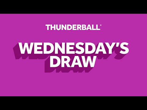 The National Lottery Thunderball draw results from Wednesday 10 April 2024