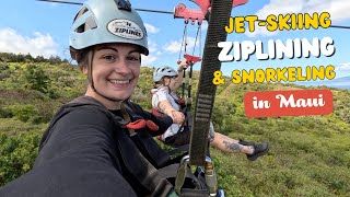 Jet-Skiing, Ziplining & Snorkeling in Maui