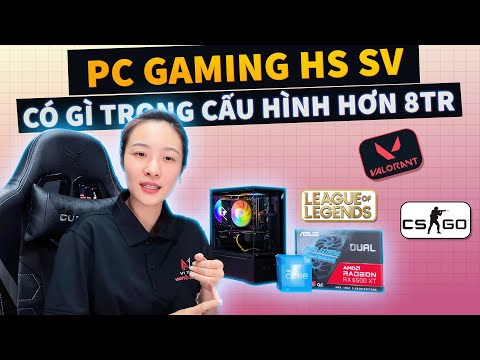 PC GAMING HƠN 8TR FULL NEW ?? CẤU HÌNH I3 12100F + RX 6500 XT CHIẾN FULL GAME!!!