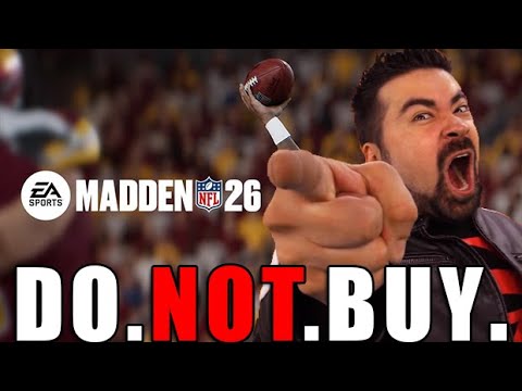 DO. NOT. BUY. MADDEN 26! - "Gameplay Deep Dive" - Angry Reaction!
