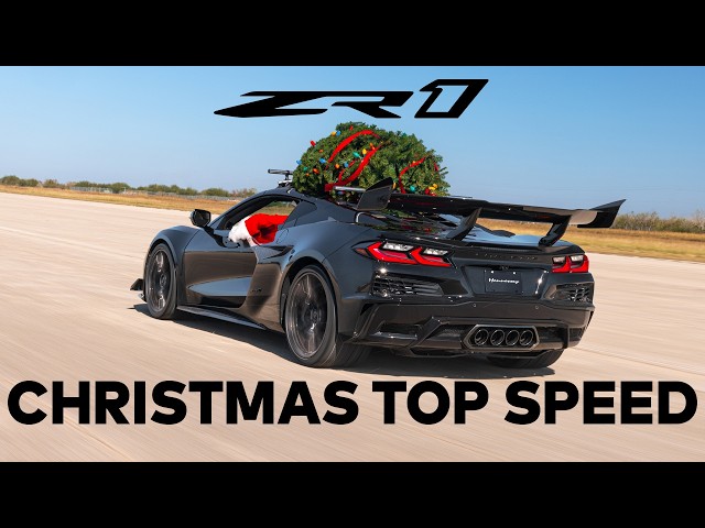 World's Fastest C8 Corvette ZR1 [with a Christmas Tree on the Roof]