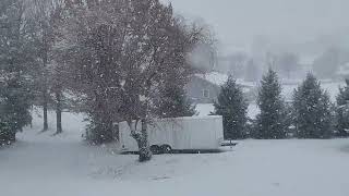 January 19, 2025 - Progression of a typical winter storm