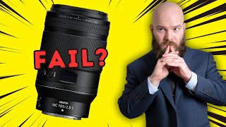 Nikkor Z MC 105mm f/2.8 VR S, Is it Broken or Limited?
