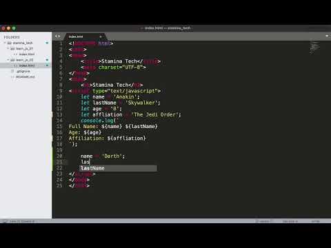Javascript 02 Learn To Use String Variables In Javascript