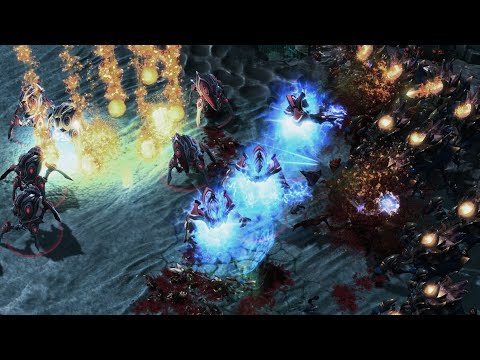 Serral 🇫🇮 (Z) vs ShoWTimE 🇩🇪 (P) on Data-C - StarCraft 2 - 2023