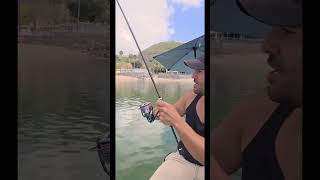מלחמה מטורפת בכינרת חכה עדינה מול מפלצת 😱 #fishing #דייג