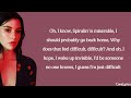 Gracie Abrams Difficult Lyrics