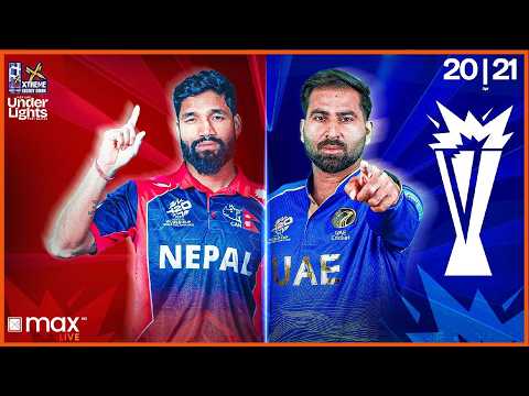 Nepal Vs UAE Under Lights T20I Series | Day-2 | 21 April 2026 | Kantipur Max HD