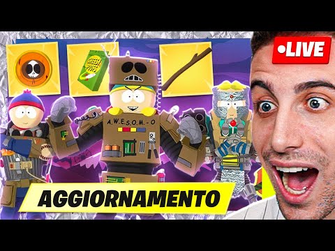 Primo AGGIORNAMENTO del 2026! Armi MITICHE + Skin SOUTH PARK! Fortnite ITA Live