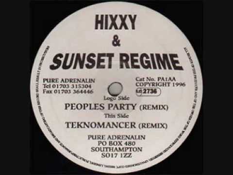 HIXXY & SUNSET REGIME  -  PEOPLE'S PARTY (REMIX)
